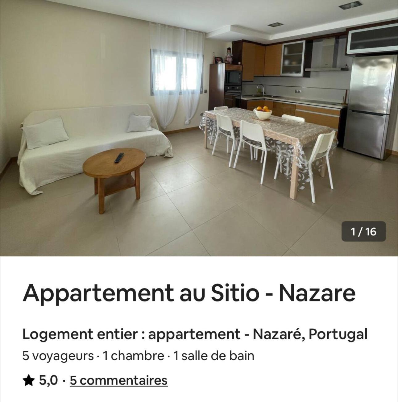 Apartamento Na Nazare Sitio מראה חיצוני תמונה